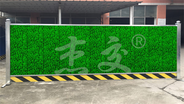 杰交施工围挡生产厂家订货方便吗？(图1)