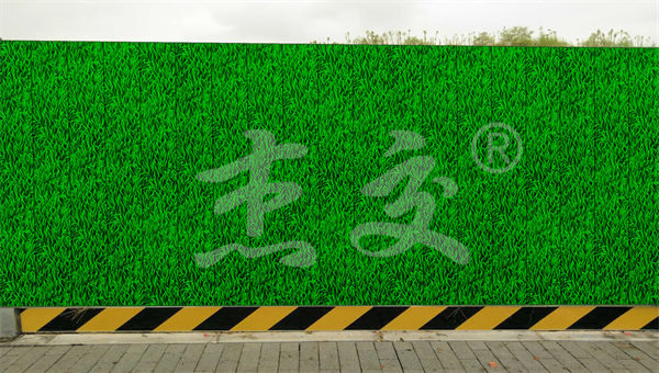 杰交围挡生产厂家哪种围挡美观？(图1)